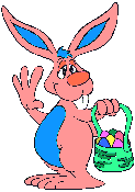 Gif animé Pâques oeuf lapin